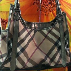 Burberry Nova Check Large Satchel